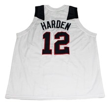 James Harden #12 Team USA New Men Basketball Jersey White Any Size image 2