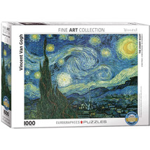 Vincent Van Gogh: Starry Night Jigsaw Puzzle 1000pcs - $52.91