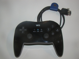 Nintendo Wii Pro Controller (OEM) Black - $25.00