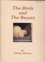 The Birds and The Beasts Decorative Painting Book Shirley Hixson Animals - $16.88