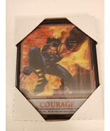 Marvel 3D Wolverine Courage Inspirational Art Print 8 x 10 Framed Art Print - $19.99