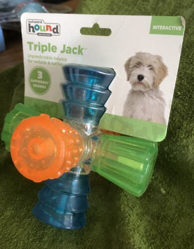 Outward Hound Triple Jack Dog Toy