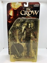 1999 Vtg The Crow Eric Draven action figure McFarlane Toys Movie Maniacs 2 - $30.16