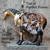 Painted Ponies Medicine Horse #1549 Artist Star Liana York Pre-Loved with box image 2