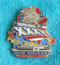 SUPER BOWL XXXVIII (38) - CBS SPORTS NETWORK TV - LOGO - NFL LAPEL