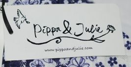 Pippa Julie Navy White Flowered Dress Bloomer Set 0 3 Month image 10