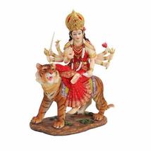 PTC 8.5 Inch Durga Mythological Indian Hindu Goddess Statue Figurine - $67.99