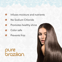 Pure Brazilian Anti-Frizz Daily Shampoo, 13.5 fl oz image 3