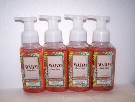 Bath &amp; Body Works Warm Mango Sunset Gentle Foaming 8.75 fl oz x4 - $29.99