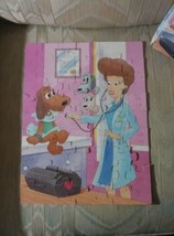 Pound Puppies 63 Piece Jigsaw Puzzle Complete Golden 1986 Tonka Lovable Huggable - $13.85