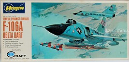 Hasegawa General Dynamics (Convair) F-106A Delta Dart  USAF Fighter 1/72 JS-054 - $17.75