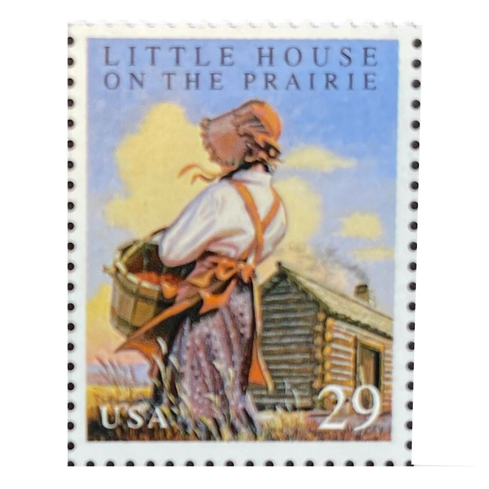 Little House Prairie 1993 US 29c Stamp Youth Classic Books American ...