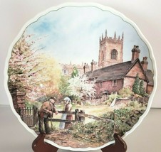Royal Doulton Bone Collector Plate Series "Village Life" "On Memory Lane" - $30.86