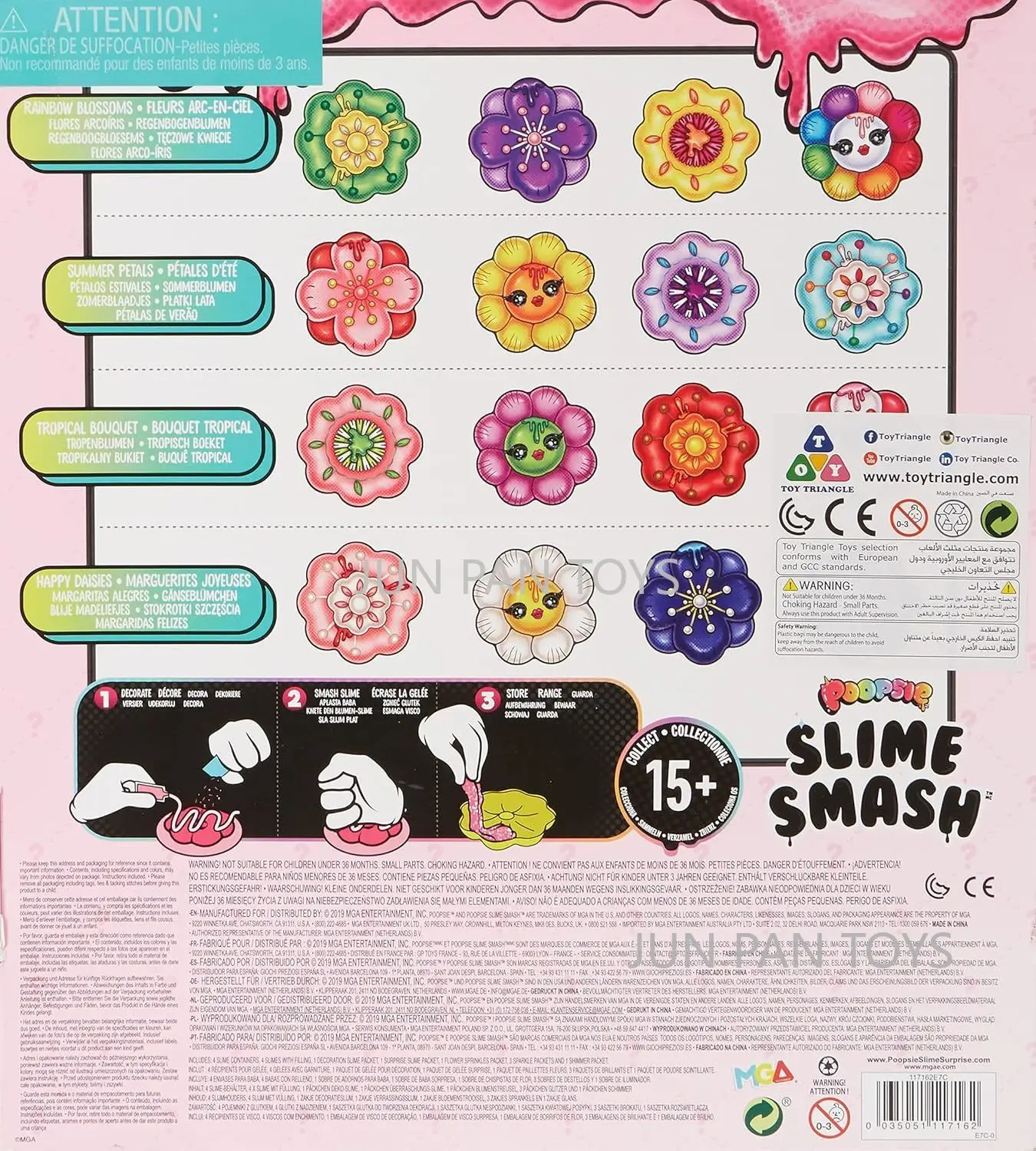 Original Poopsie Slime Smash Happy Daisies Slime Set Surprise Toys ...