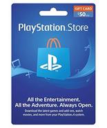 Sony PlayStation 50 dollar live card for the Playstation Network [video ... - $62.21