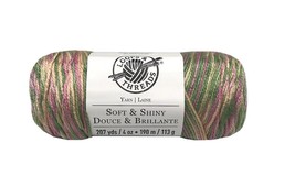Loops & Threads Soft & Shiny Yarn, #61 Bermudan Haze, 4 Oz. Skein - $9.95