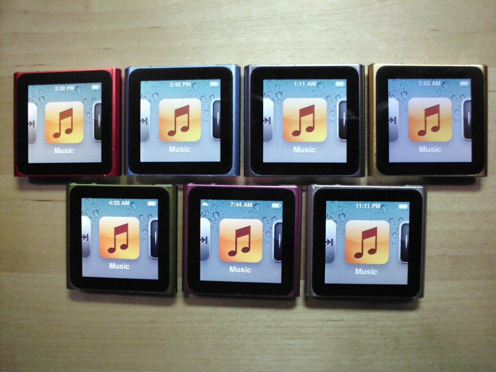 Apple iPod Nano 6th Generation 8, 16 GB - Refurbished, all colors,  guaranteed!