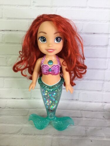 Jakks Disney Princess The Little Mermaid Sing & Sparkle Ariel Doll ...