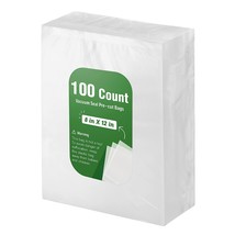 Premium 100 Count Quart Size 8 x 12 Embossed Food Saver Vacuum Sealer  Freezer Bags for Seal a Meal,Food Saver,Plus other Machines.BPA Free Heavy  Duty Sous Vide Vaccume Seal PreCut Bag
