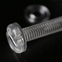 20x Slotted Round Head Screw, Acrylic Plastic, M6 x 40mm-
show original title... - $20.89