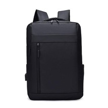 Fashion Men Backpack USB Charging Business Laptop BackpaWaterproof Trave... - $27.83
