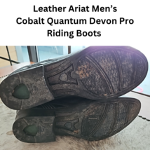 Ariat Mens Cobalt Quantum Devon Pro Riding Boots Zip Black 10 1/2 D USED image 5