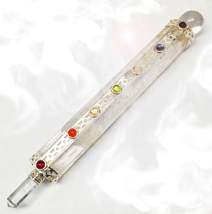 Haunted FREE W $99 100X AURA CLEANSING ALIGNMENT WAND MAGICK CRYSTAL GEM... - $0.00