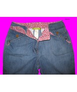 SIGRID OLSEN Denim CAPRIS size 6 &quot;poet/09&quot; label 100% cotton - FREE SHIP... - $15.00