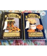 Pair of Gifts in a Jar Books Soups and Muffins & Bread Gift Giving Spiral Bound - $12.00