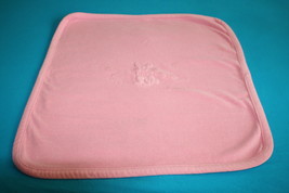 Baby GAP Baby Girls Blanket Pink Fleece Snowflake Bunny Rabbit Scarf Lovey 29" - $12.60