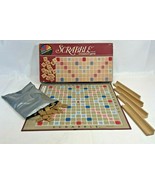 Vintage Scrabble Crossword Game 1982 Selchow &amp; Righter No.17 Complete Set - $14.84