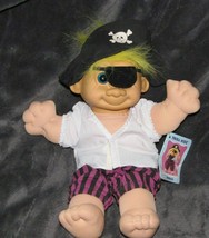 Russ Sinbad Troll Kidz Stuffed Soft Troll 12&quot; Doll Pirate Costume-Halloween - $14.84