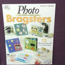 Photo Bragsters  Plastic Canvas 2004 12 Carry Along Albums Beach Patriot... - $13.95