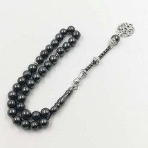 Tasbih Natural Hematite new style muslim product misbaha prayer beads islamic Ro - $51.58