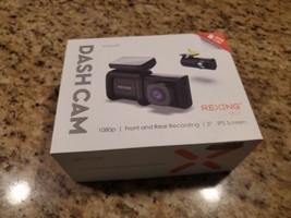 Rexing DT2 Dual Channel 1080p Front and Rear Dash Cam