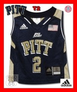 PITT PITTSBURGH PANTHERS BASKETBALL JERSEY INFANT 2T T2 - $15.08