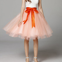 Mint Green Tulle Tutu Skirt 6 Layer Ruffle Ballerina Tulle Skirt Plus Size image 9