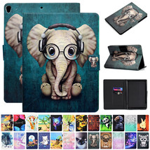 For Samsung Galaxy Tab 10.1" SM-T510 T515 2019 Pattern Leather Stand Case Cover - $97.34