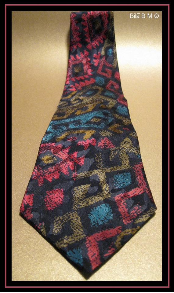 Primary image for ALFANI - 100% Italian Silk Tie - Handmade in USA - Free Shipping