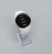Garmin Venu 2 Plus Unisex Adults Smartwatch - White/Gold (010-02496-02) image 2