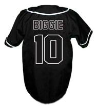 Biggie Smalls #10 Bad Boy Baseball Jersey Button Down Black Any Size image 5