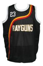 Michael Jordan Roswell Rayguns Basketball Jersey New Sewn Black Any Size image 4