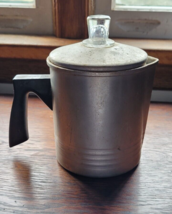 Vintage Corning Ware Green Medallion Coffee Percolator 9 Cup CorningWare -   Log Cabin Decor