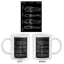 1985 - Star Trek II - The Wrath of Khan Duty Uniform - Patent Art Mug - $23.99+