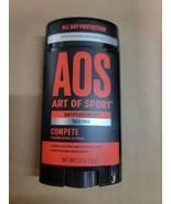 AOS Art Of Sport Men’s Deodorant Compete Energizing Citrus Talc Free - $15.79