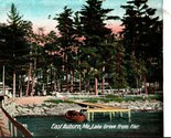 Lake Grove From Pier East Auburn Maine ME UNP UDB Postcard C3 - $2.77