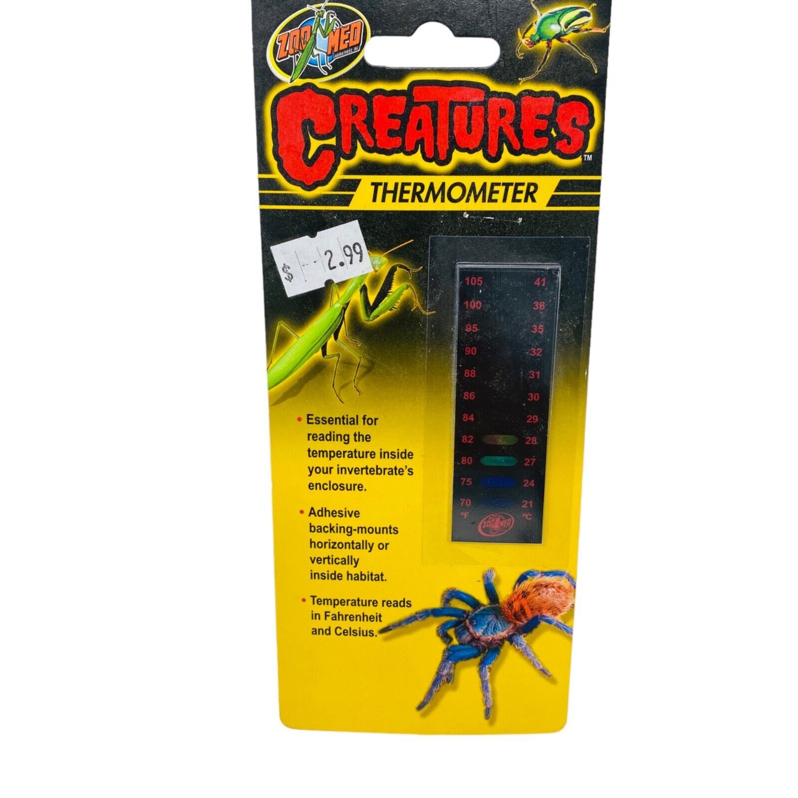 Zoo Med High Range Reptile Thermometer