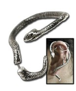 SteamPunk Victorian Alchemy Gothic Snake Temptation Left Ear Earring, NE... - $17.66