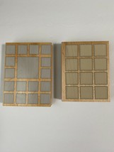 Lot of 2 -Hero Arts Wood Mounted Stamps Window and Shadow Background -Large - $14.25