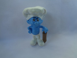 McDonald's Baker Smurf PVC Figure or Cake Topper 2011 Peyo - as is - $1.92